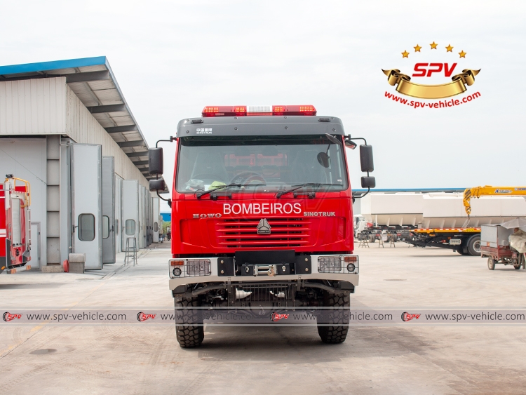 12,000 Litres Off-road Fire Engine Sinotruk - F 12,000 Litres Off-road Fire Engine Sinotruk - F